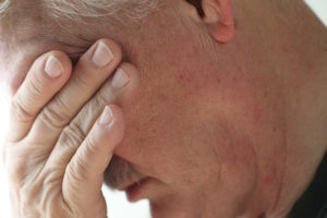 A Man Who Is Depressed As A Result Of Risperdal-Induced Side Effects